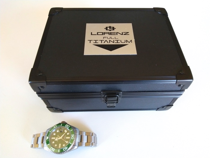 Lorenz Full Titanium 030212CC Orologio automatico completamente in titanio