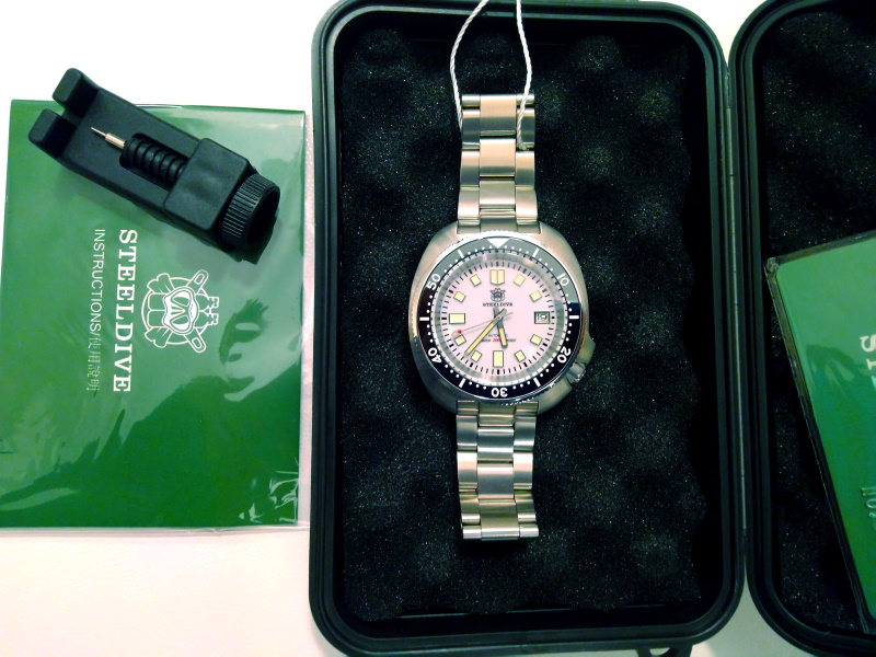 Watchdives Steeldive SD1970 Orologio Automatico Uomo Subacqueo 200M NH35