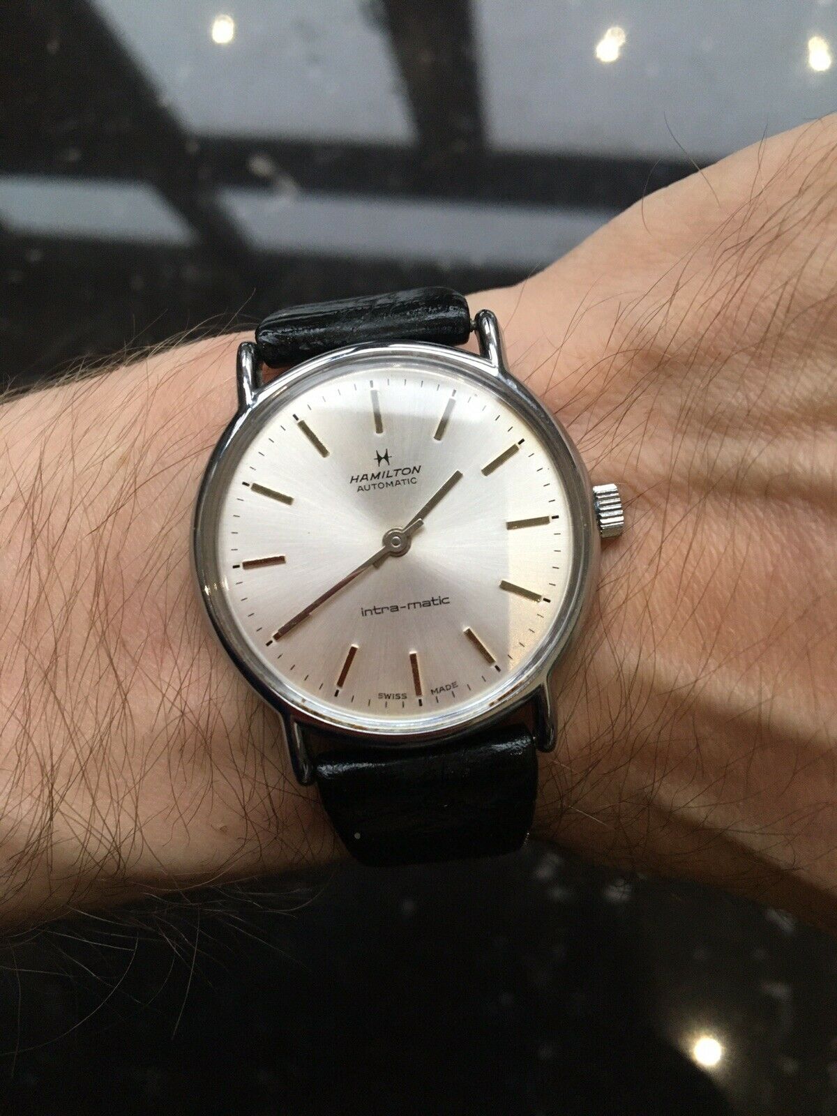 Montre Hamilton Intra-Matic Micro Buren Automatique - À Réviser - Occasion Classique