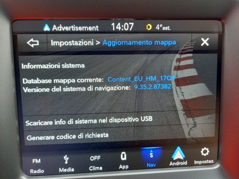 Aggiornamento mappe uconnect 8 4 page 121