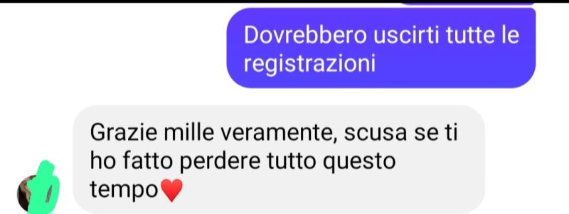 Se una ragazza su Whatsapp ti scrive "sei la mia salvezza" e ti manda i