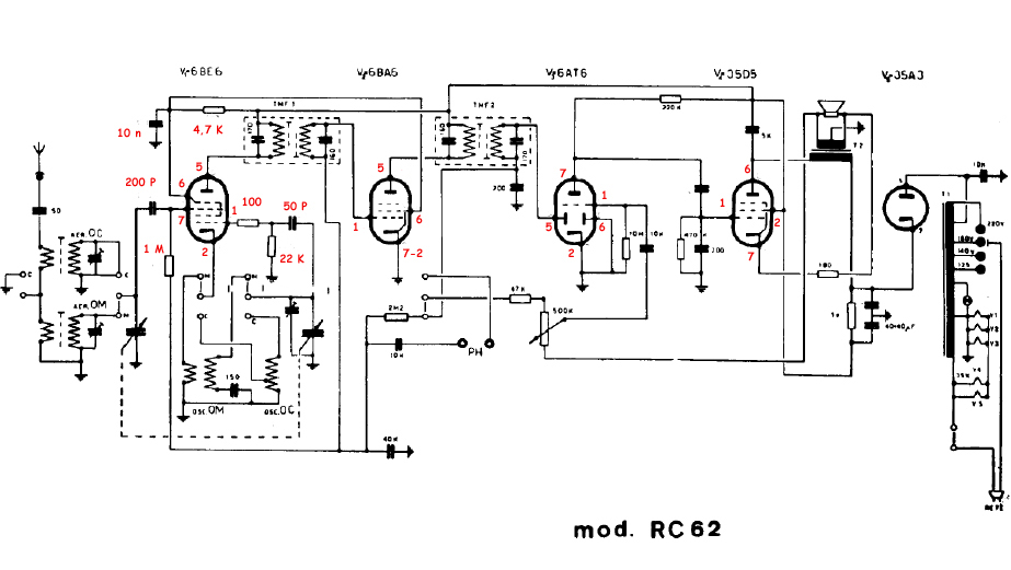 Riparazione restauro Europhon RC62
