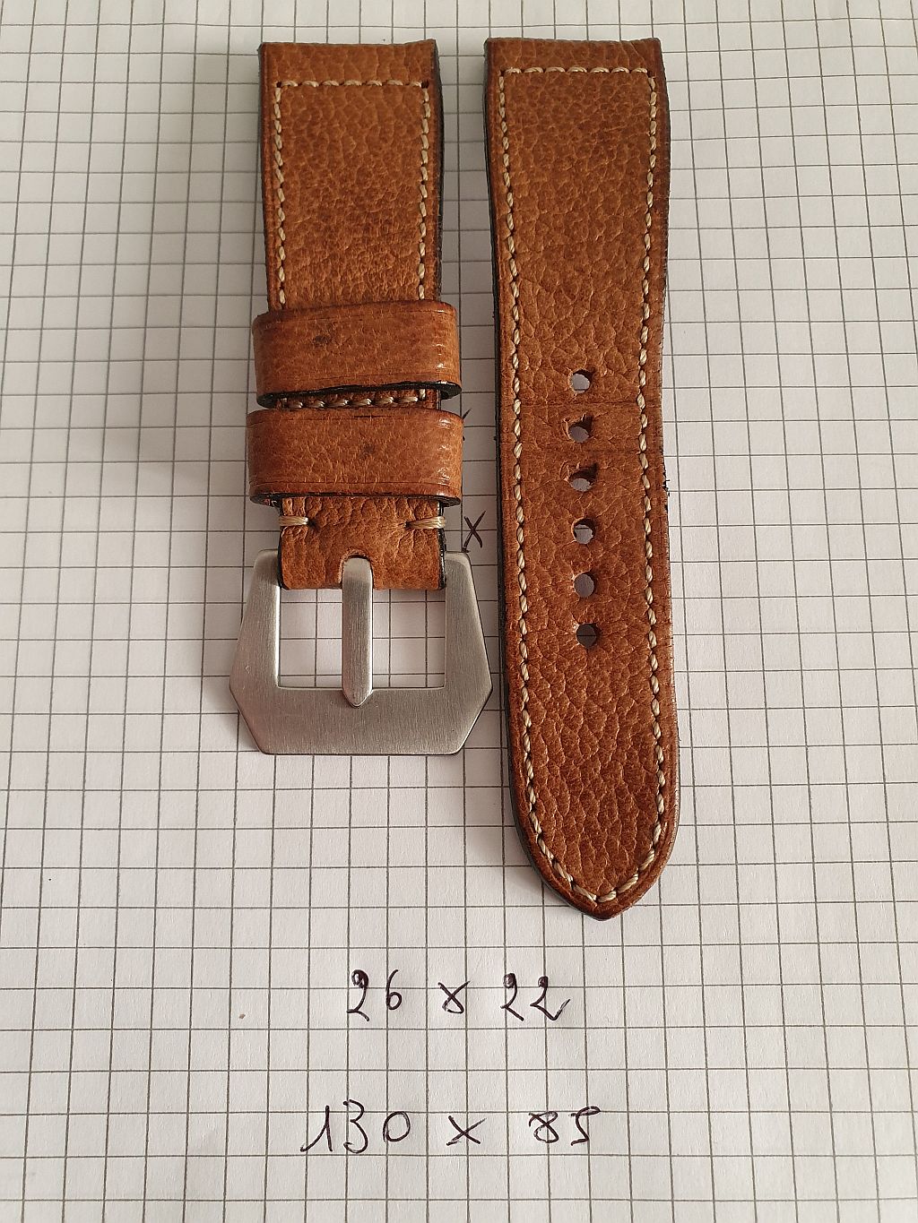 Fibbia A Vite Pre-V Bronzo 24mm Per Cinturino Panerai 44mm - Ewatchparts Acciaio