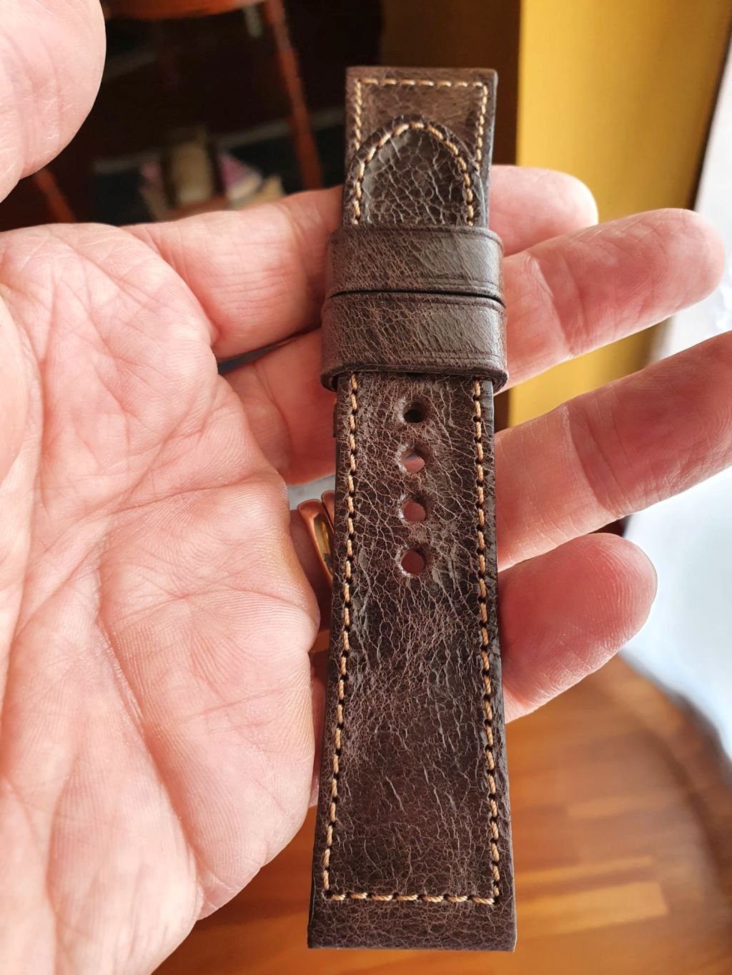 Fibbia Per Panerai 24mm Fibbia Cinturino 24mm Acciaio Spazzolato - Foto 6