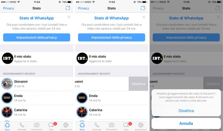 WhatsApp stati, 8 trucchi che non sapevi