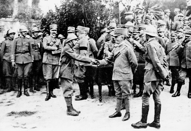 4 novembre 1918 termina La battaglia di Vittorio Veneto o terza