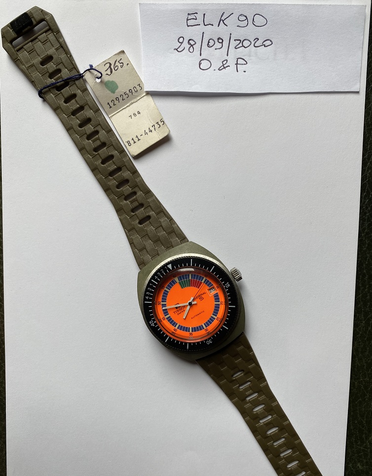 VENDUTO] Vendo Tissot Sideral S fiberglass automatico NOS