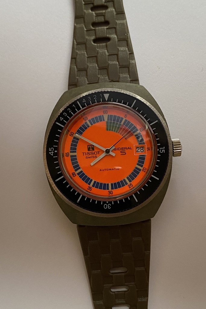 VENDUTO] Vendo Tissot Sideral S fiberglass automatico NOS