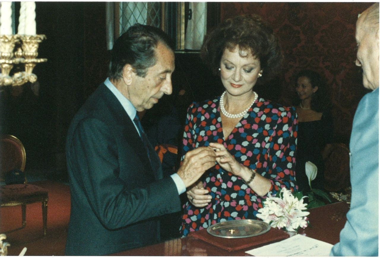 Aroldo Tieri e Giuliana Lojodice