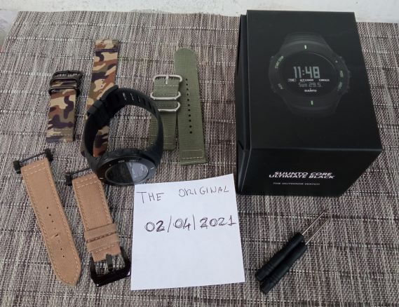 suunto core ultimate black battery