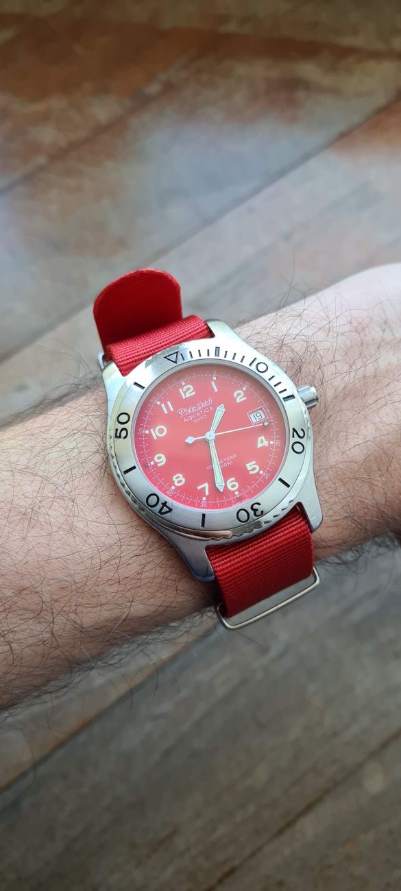 Vendo Philip Watch Aquatica 1000 diver