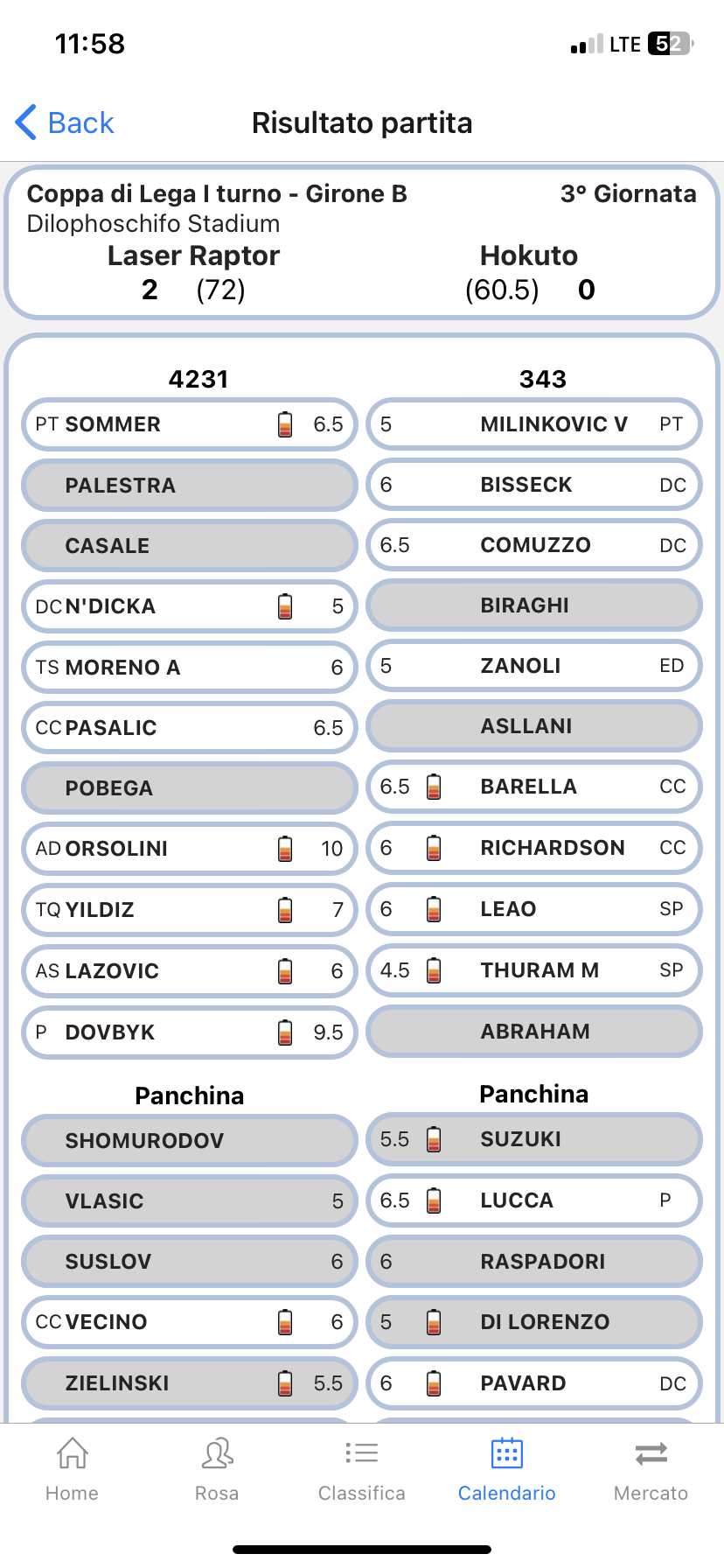 Laser Raptor-Hokuto 2-0 (72-60,5)