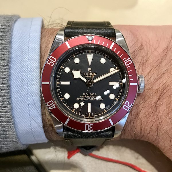 Prova al polso Tudor Black Bay Heritage Ref. 79230R 2016