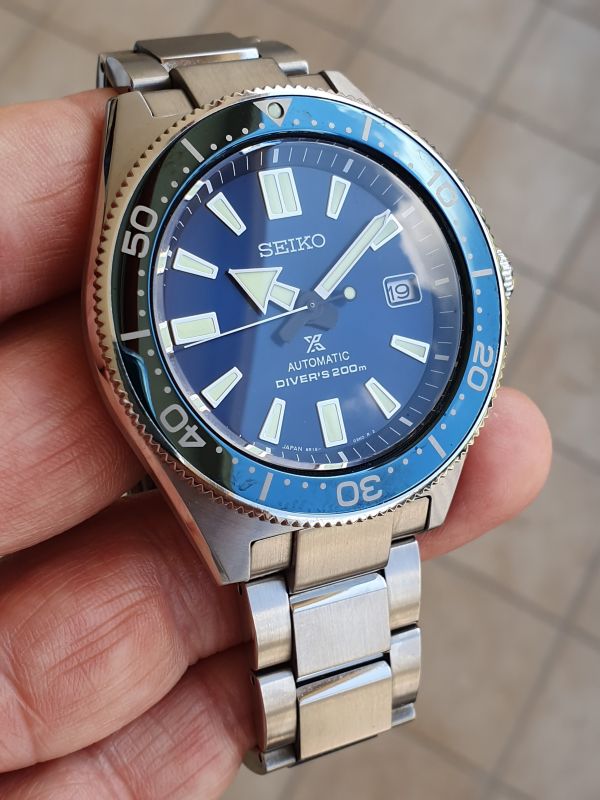 Vendo Seiko SPB053J1 con bracciale in acciaio