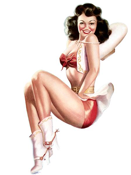 Girl pinupfiles vintage toys