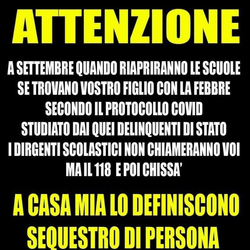 SEQUESTRO DI PERSONA