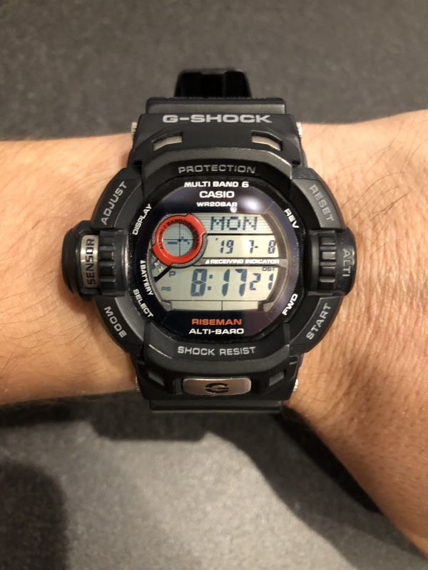 g shock riseman limited edition