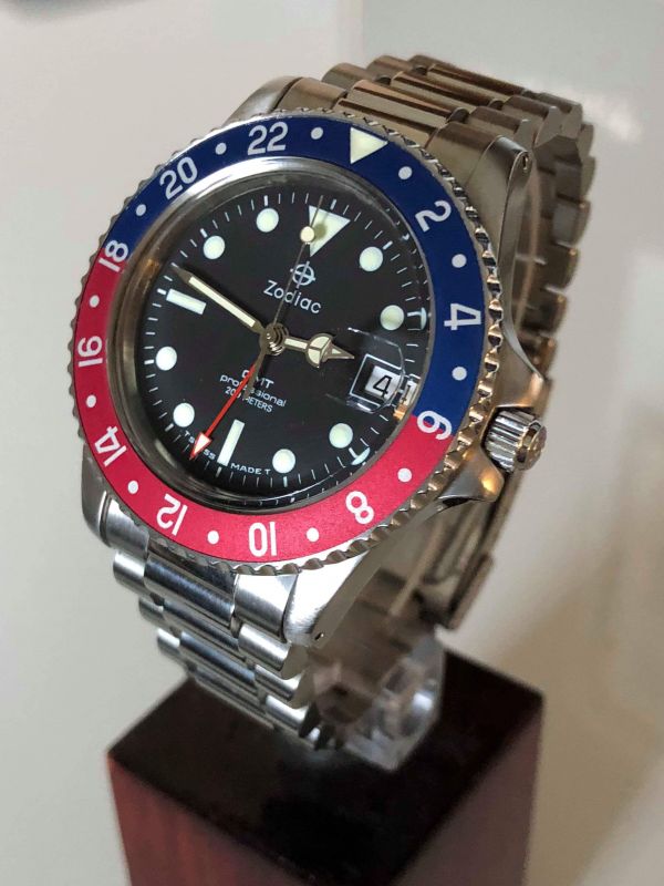 Cerco Zodiac GMT Diver Pepsi o Occhio di tigre