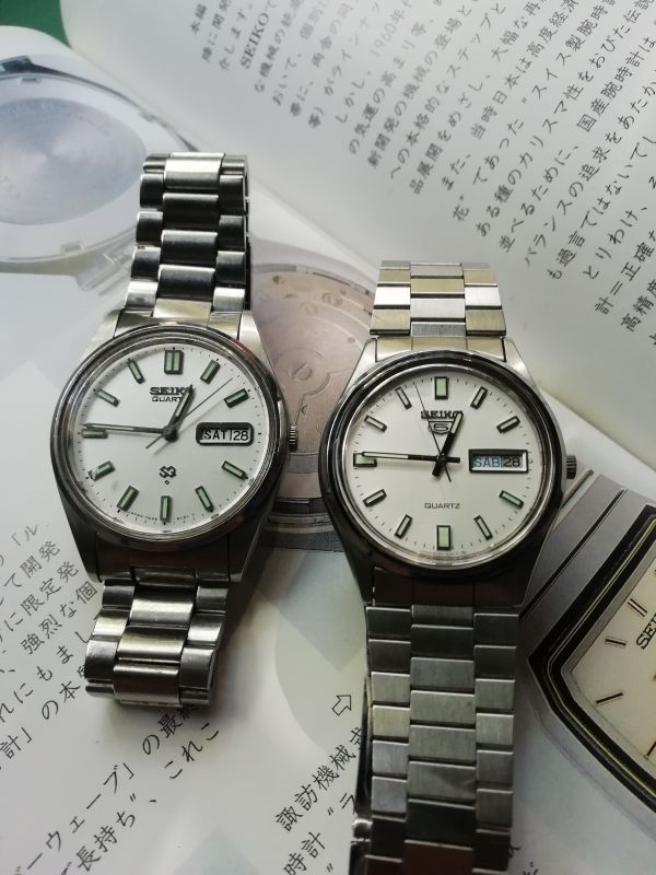 Seiko 5 quartz. La contraddizione in termini.