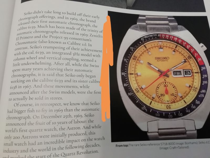 Seiko 6139: il primo cronografo automatico sul mercato domestico e  mondiale. - pagina 3
