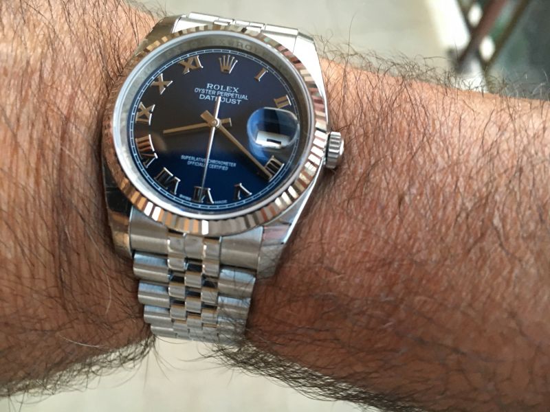 rolex datejust 41 vs 36
