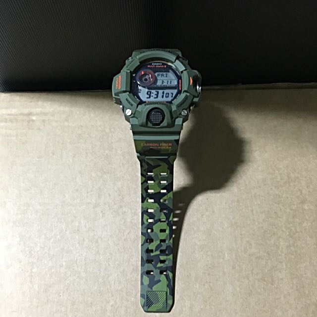 g shock rangeman carbon fiber strap