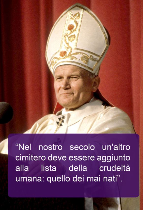 Frasi Di Papa Wojtyla Sulla Vita LE FRASI STORICHE PIU' BELLE DEI PAPI SANTI WOJTYLA E RONCALLI (FOTO)