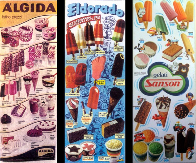 Gelati anni 80
