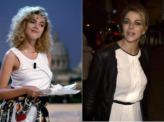 Claudia Gerini Ai Tempi Di Non è La Rai