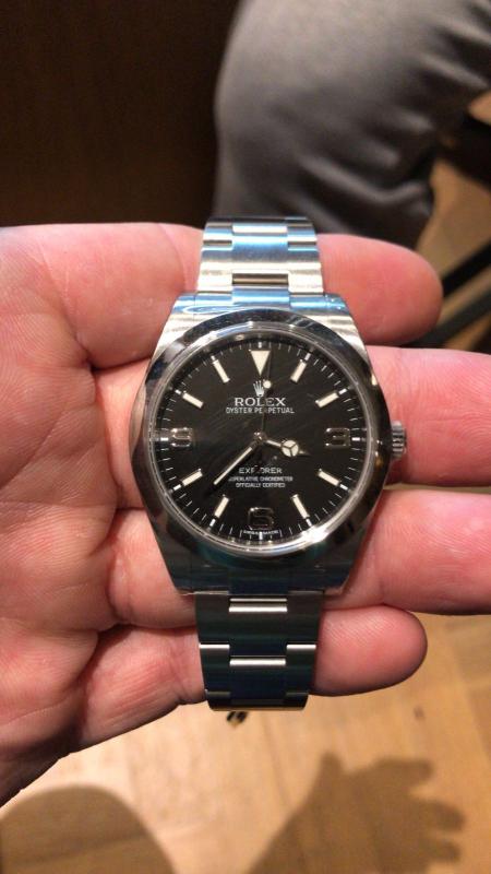 Valutazione Rolex Explorer 214270 sfere corte