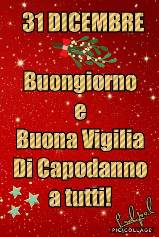 Domenica 31 Dicembre
