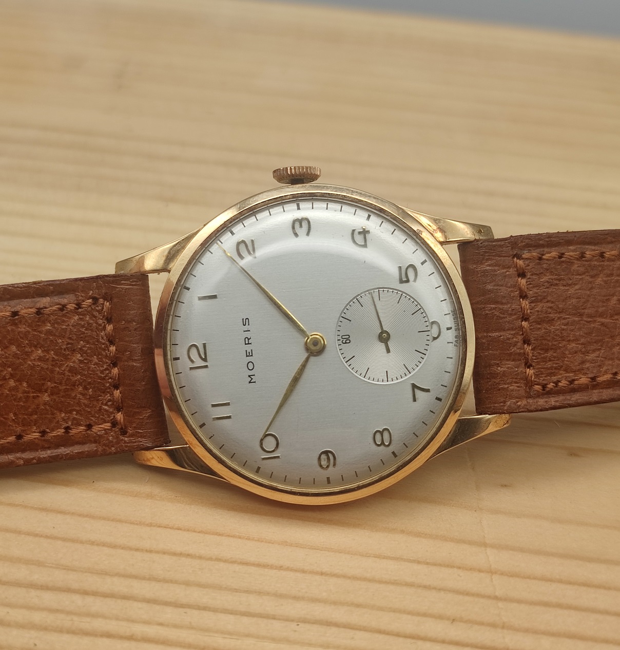 Moeris 13 in oro 18Kt_fondo di magazzino | Klockspan