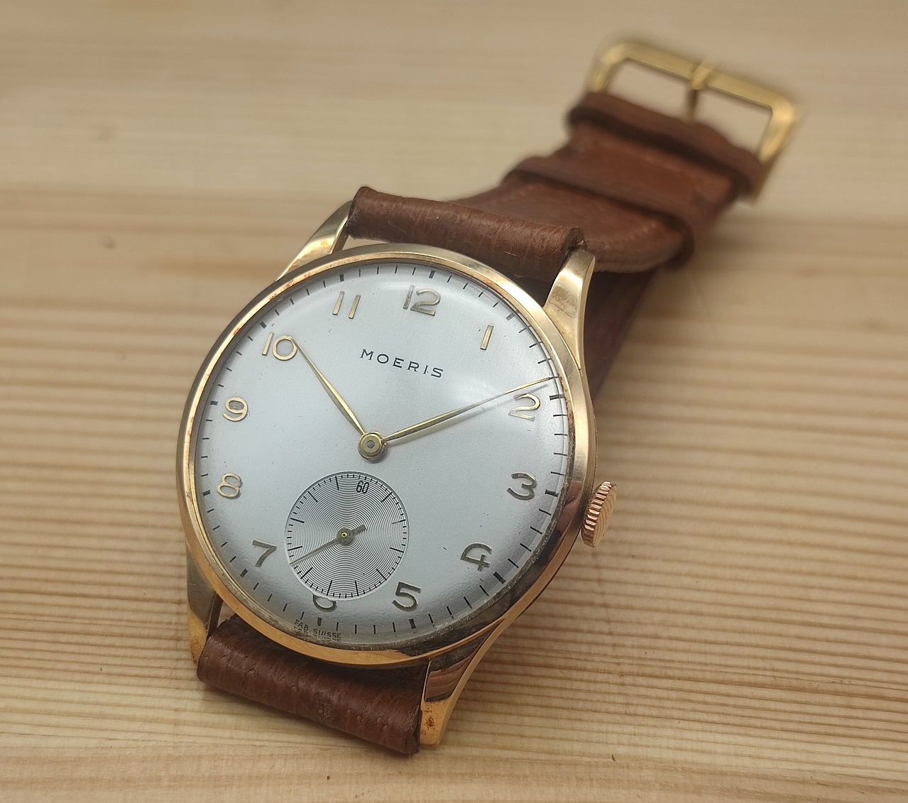 Moeris 13 in oro 18Kt_fondo di magazzino | Klockspan