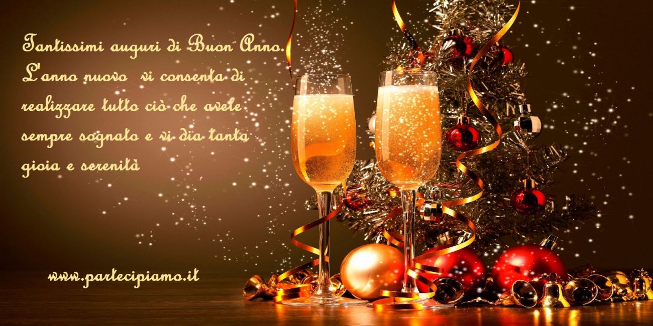 BUON ANNO NUOVO, AUGURI PER UN FELICE 2019: CARD ...