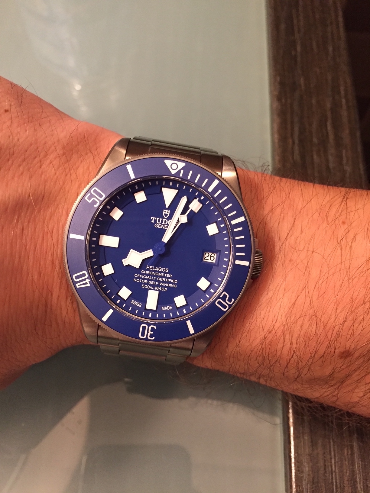 Il mio nuovo Tudor Pelagos Blu 25600TB