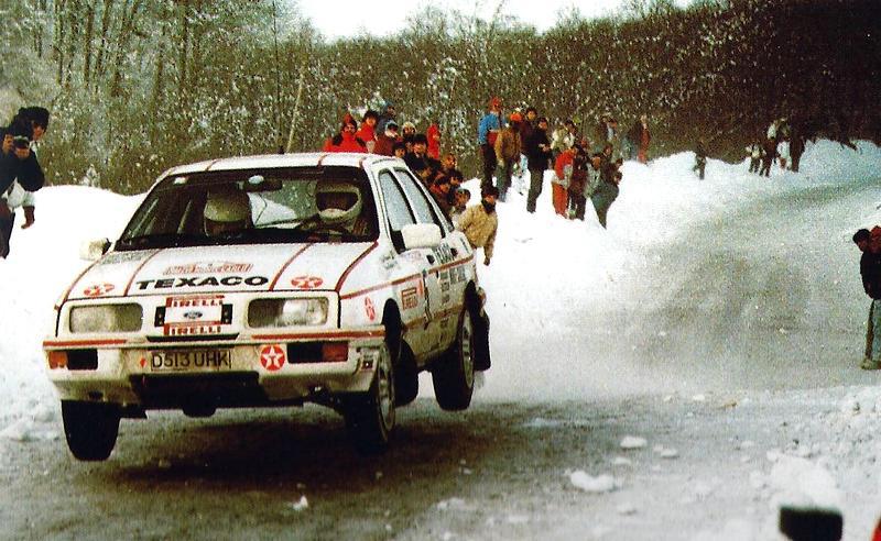 TROFEU FORD Sierra XR4X4 #3 Rallye d'Hong kong Beijing 1987 A