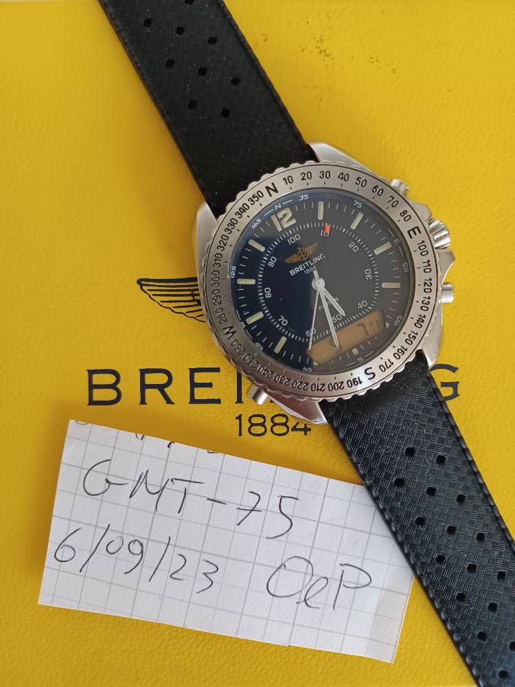 [VENDUTO] Vendo Breitling Pluton blu B&P